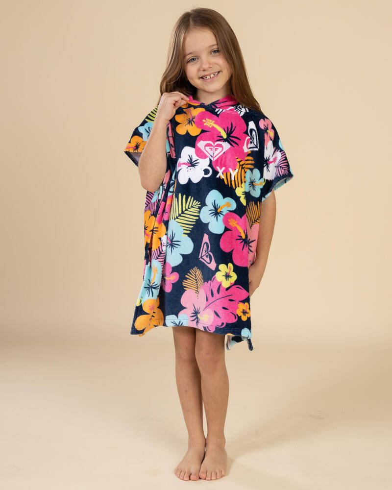 Roxy Toddlers' Stay Magical Printed Hooded Towel for Womens