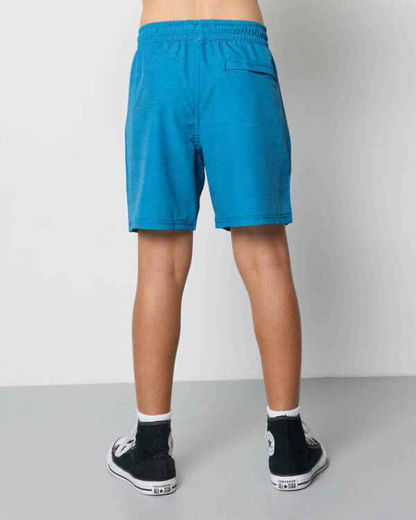 Skylark Boys' Solid Elastic Waist Shorts for Mens