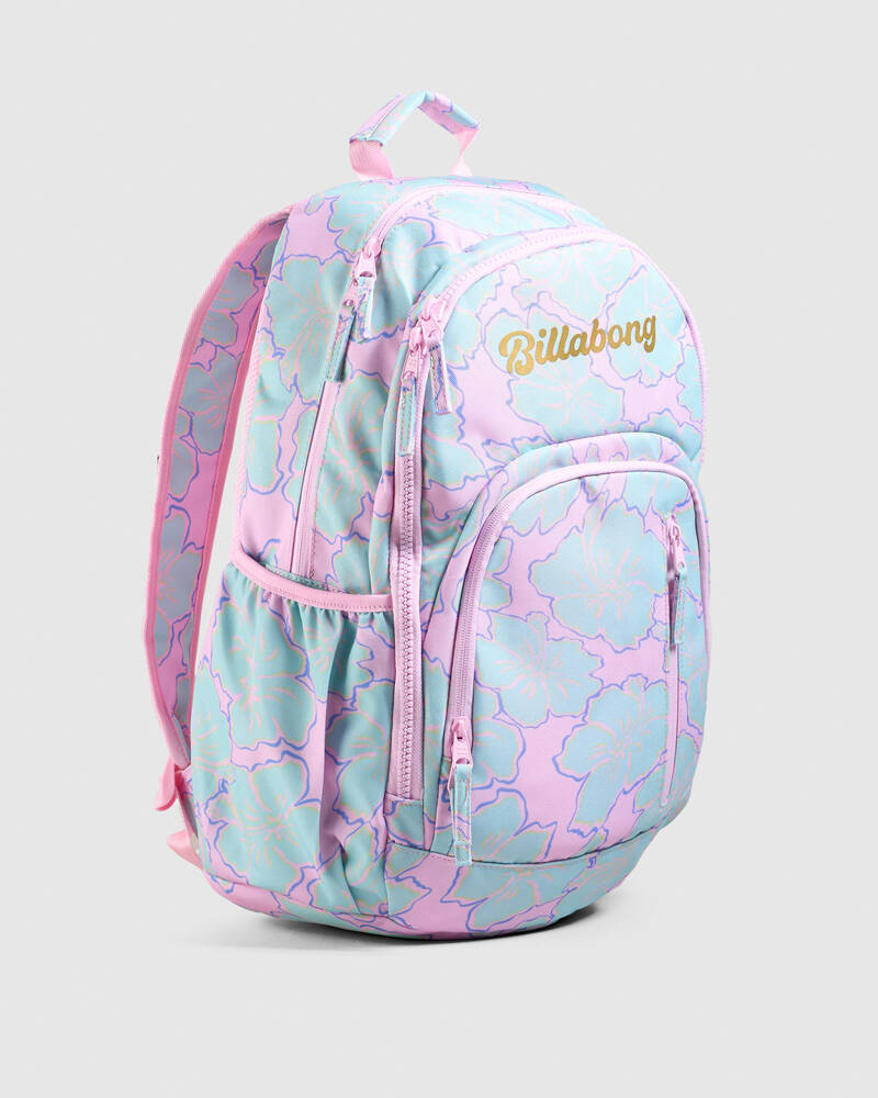 Billabong CB Happy Hibiscus Roadie Backpack for Womens