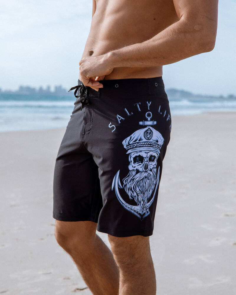 Salty Life Ocean Folly Board Shorts for Mens