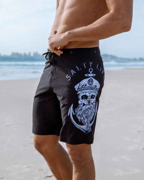 Salty Life Ocean Folly Board Shorts for Mens