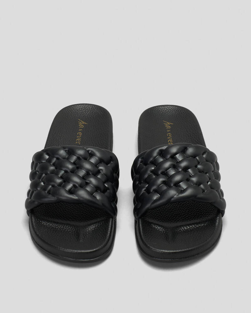 Ava And Ever Lexi Plait Slide Sandals for Womens