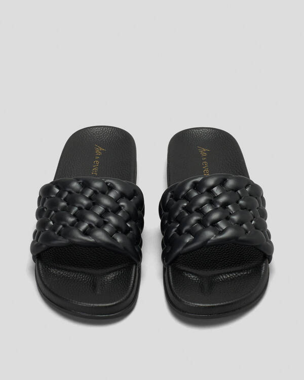 Ava And Ever Lexi Plait Slide Sandals for Womens