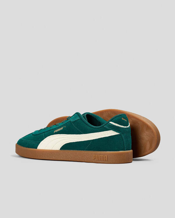Puma Womens Club II Era Suede Shoes for Womens