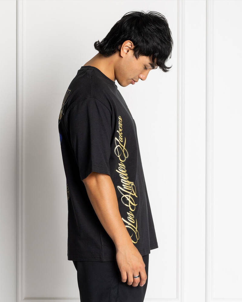New Era La Lakers Oversized Street T-Shirt for Mens