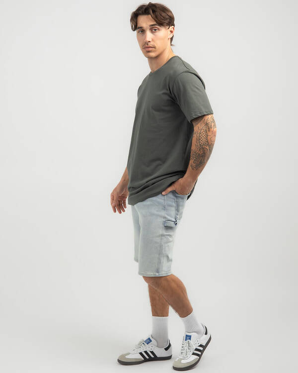Skylark Baggy Denim Walk Shorts for Mens