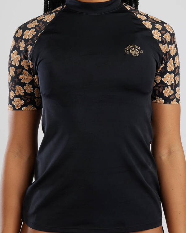 Rip Curl Soleil UPF Short Sleeve Rash Vest for Womens