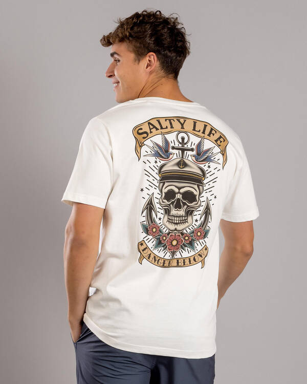 Salty Life Carrion Crown T-Shirt for Mens