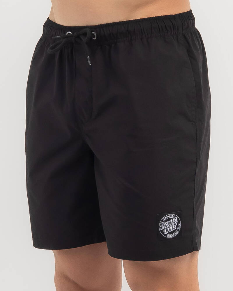 Santa Cruz MFG Dot Cruzier Solid Shorts for Mens