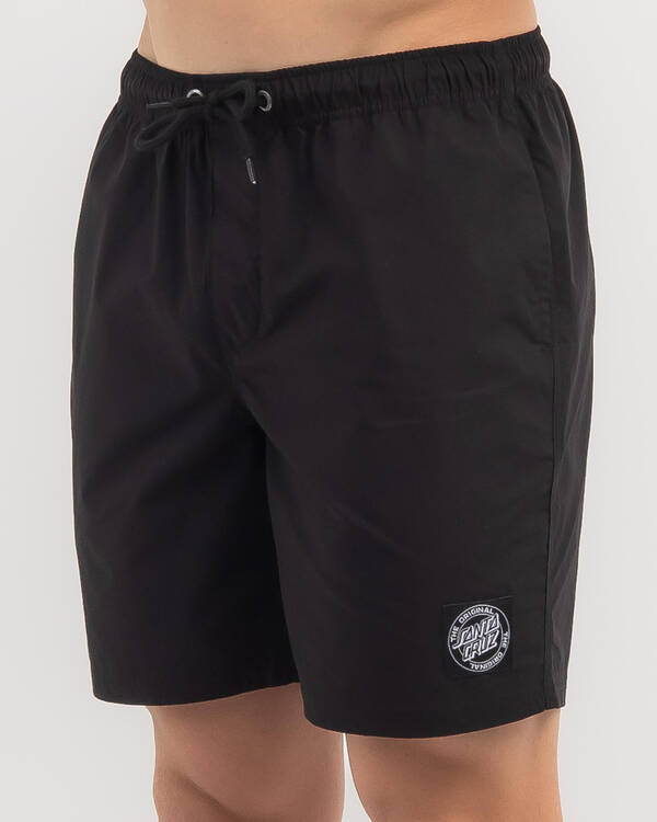 Santa Cruz MFG Dot Cruzier Solid Shorts for Mens