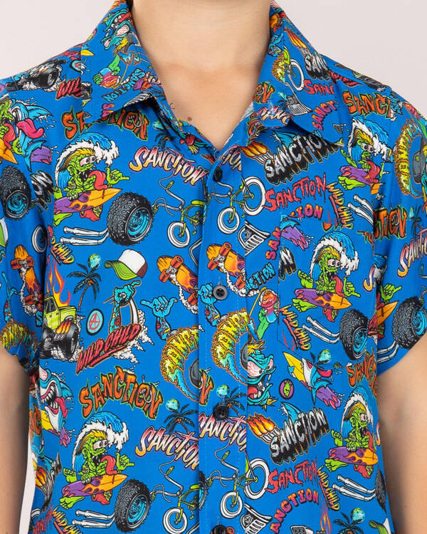 Sanction Toddlers' Villain Short Sleeve Shirt for Mens