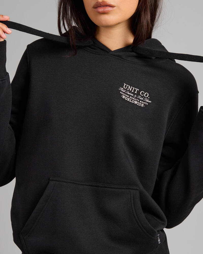 Unit Rosette Pullover Hoodie for Womens