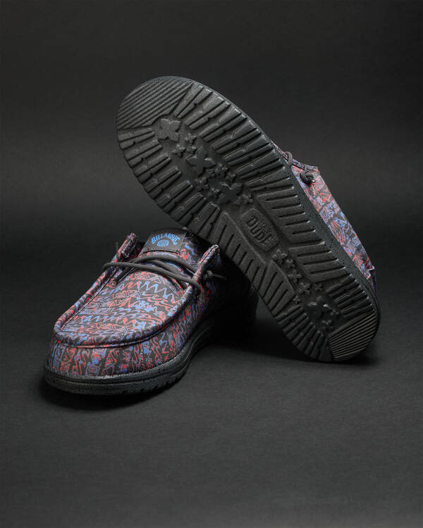 HEYDUDE Wally Billabong 2 Shoes for Mens