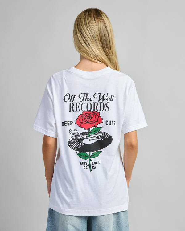 Vans Women's Deep Cut T-Shirt for Womens