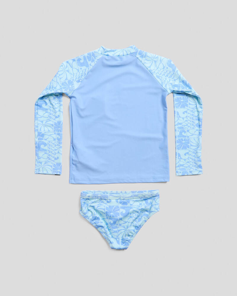 Rip Curl Toddlers' Oceanic Long Sleeve Rash Vest Set for Womens