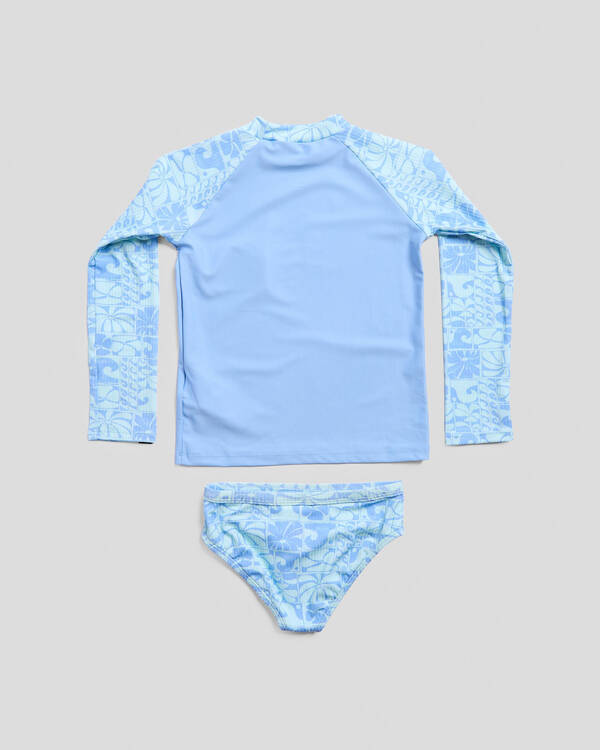 Rip Curl Toddlers' Oceanic Long Sleeve Rash Vest Set for Womens