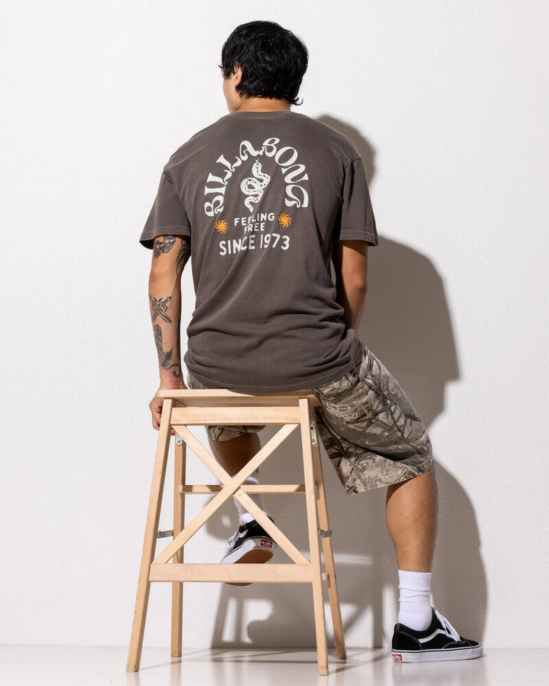 Billabong Coiled Premium T-Shirt for Mens