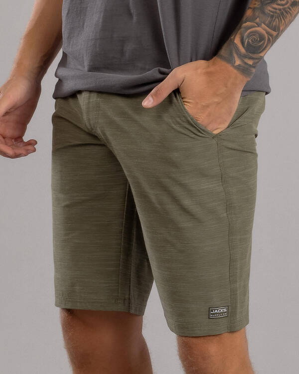 Jacks Protocol Hybrid Walk Shorts for Mens
