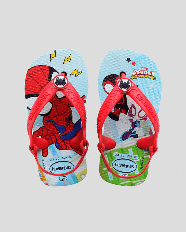 Havaianas Toddlers' Marvel Spiderman Thongs for Unisex