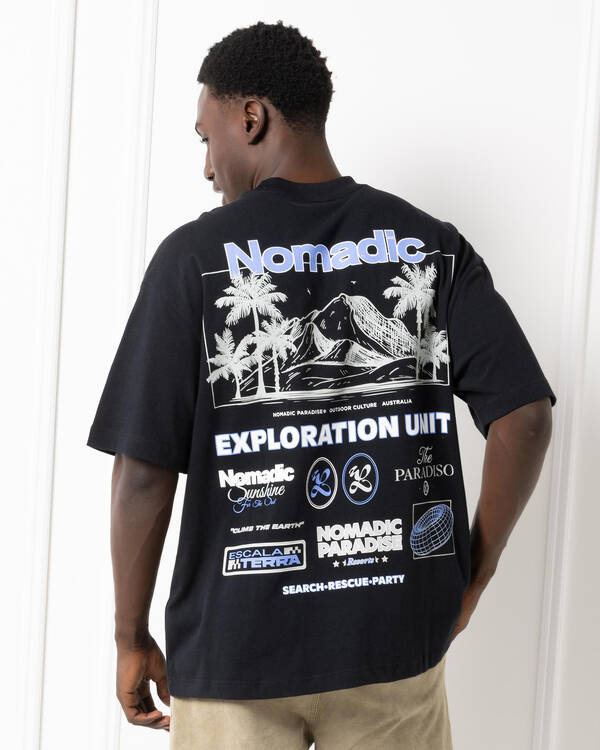 Nomadic Paradise Sponsor Street T-Shirt for Mens