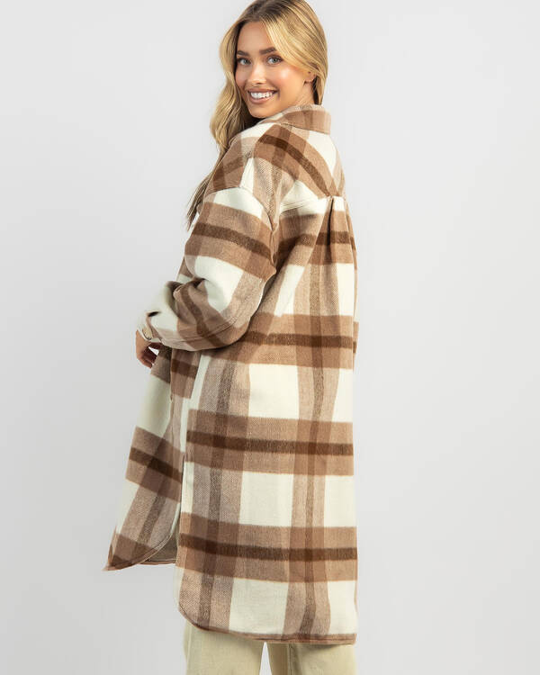 Ava And Ever Hayden Long Shacket for Womens