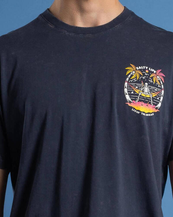 Salty Life Shipwreck T-Shirt for Mens