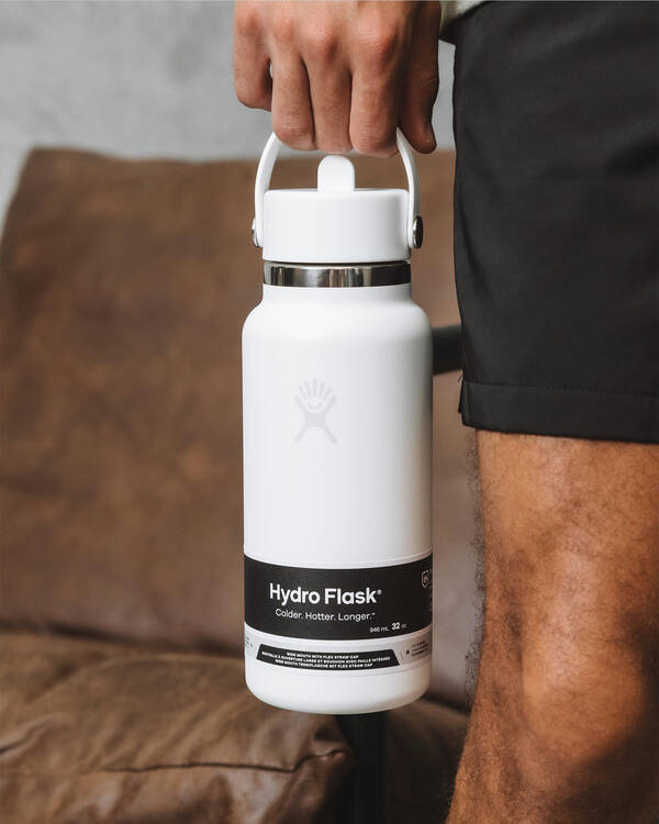 32 Oz Wide Flex Straw Cap Bottle
