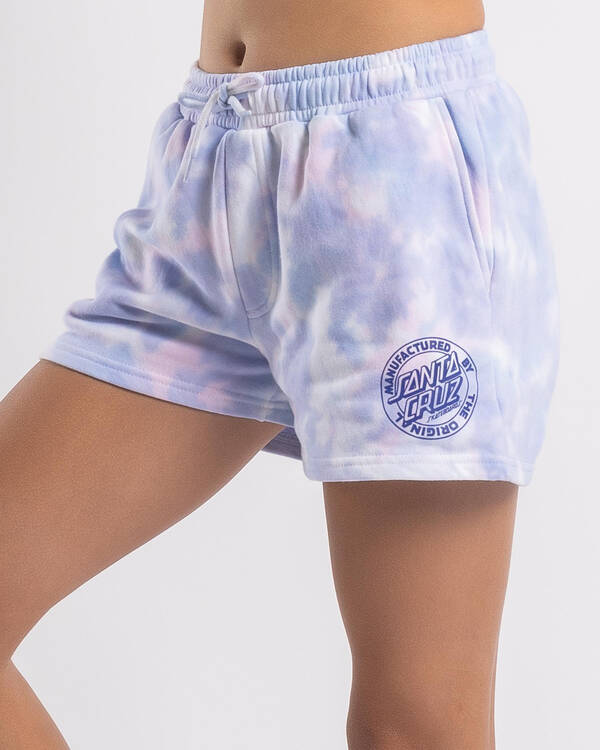 Santa Cruz Girls' MFG Dot Mono Shorts for Womens