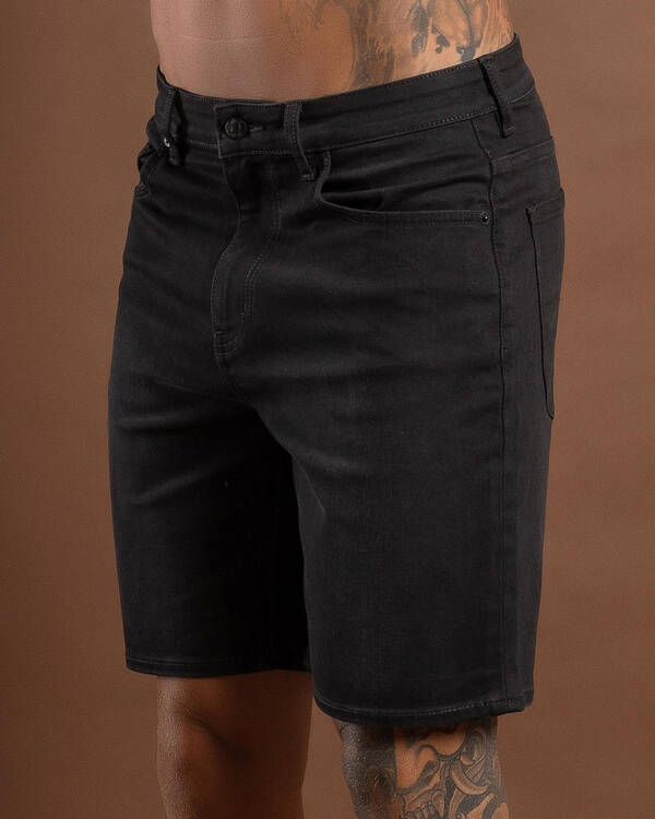 Riders R3 Slim Tapered Denim Shorts for Mens