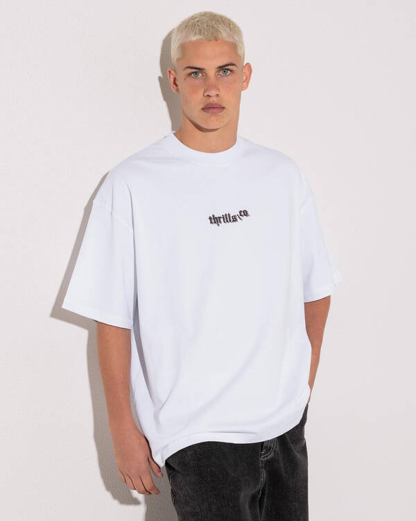 Thrills New Delusions Box Fit Oversize Tee for Mens