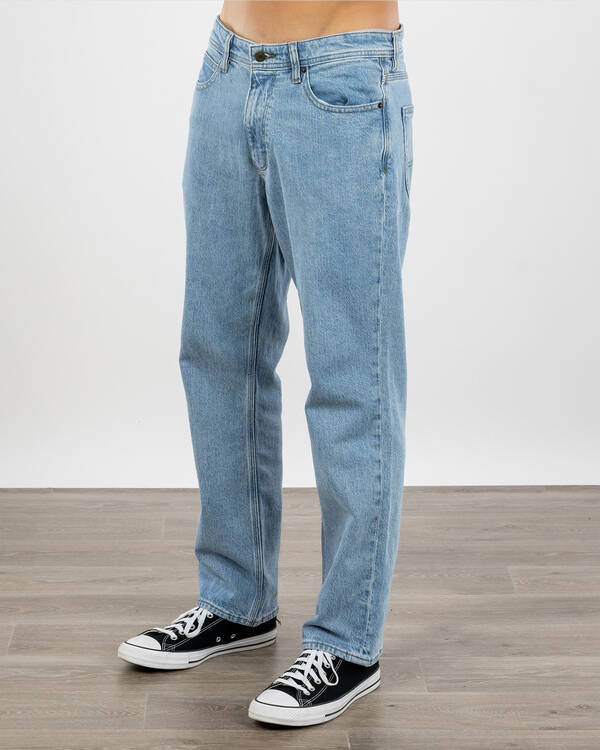 Lee L-Three Straight Jeans for Mens