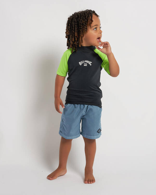 Billabong Toddlers' All Day Overdye Layback Beach Shorts for Mens