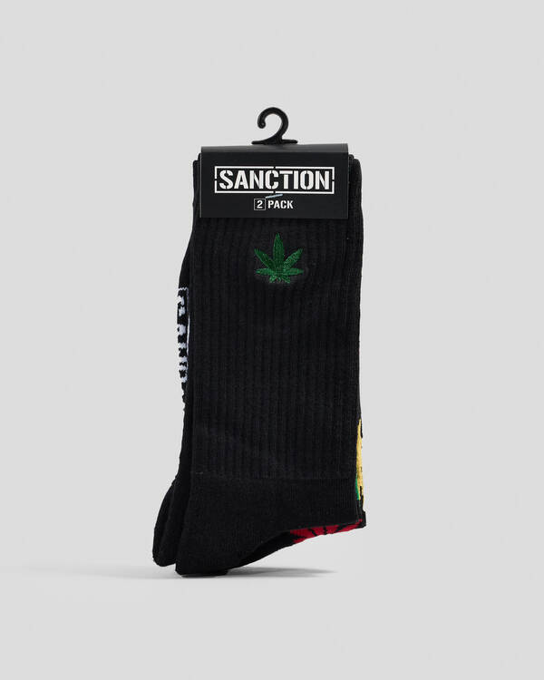 Sanction Plantlife Socks 2 Pack for Mens