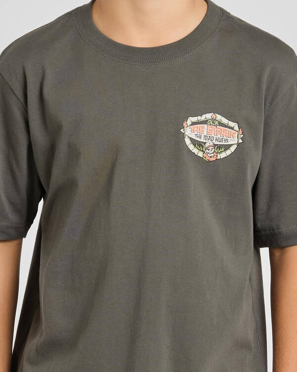 The Mad Hueys Boys' The Tiki Captain T-Shirt for Mens