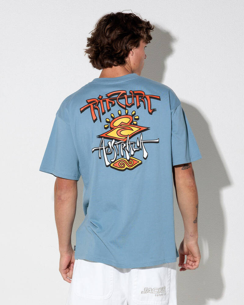 Rip Curl Aus Arch Search T-Shirt for Mens