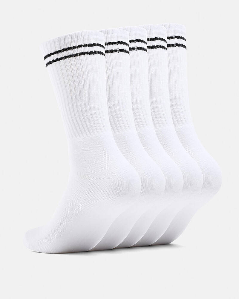 RVCA Union Socks III 5 Pack for Mens