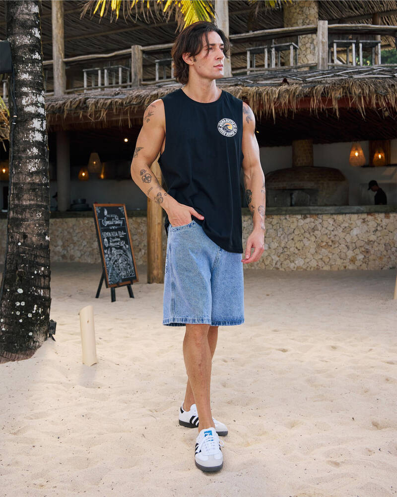 Jacks Rising Sun Muscle Tank for Mens
