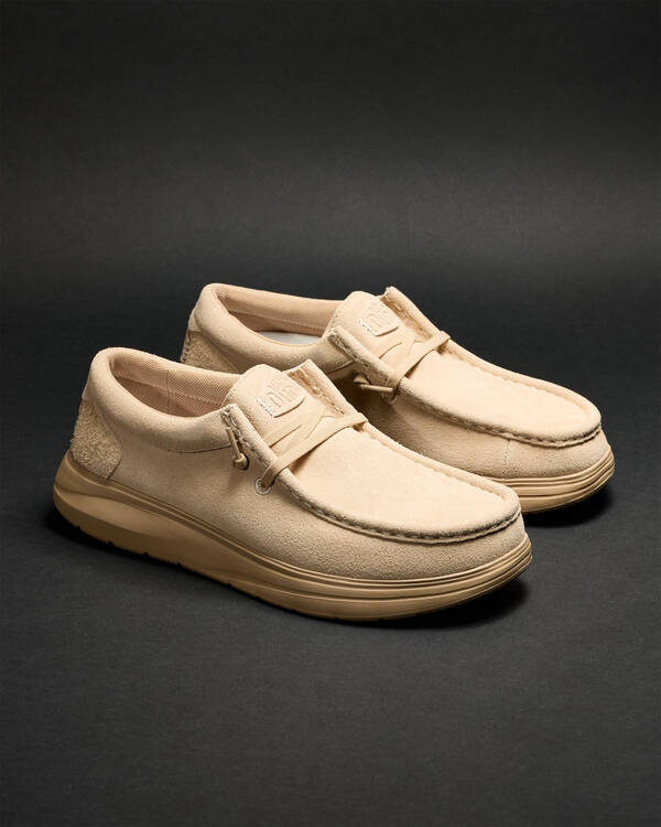HEYDUDE Wally COMF Suede Shoes for Mens