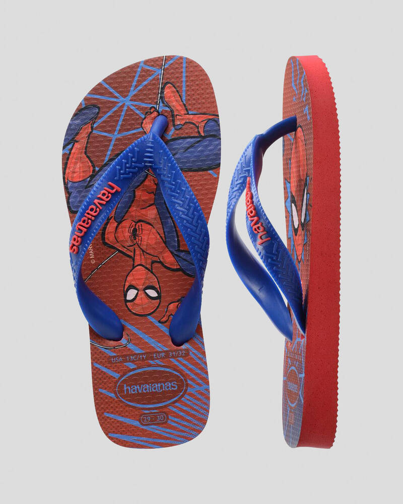 Havaianas Kids' Marvel Spiderman Thongs for Mens