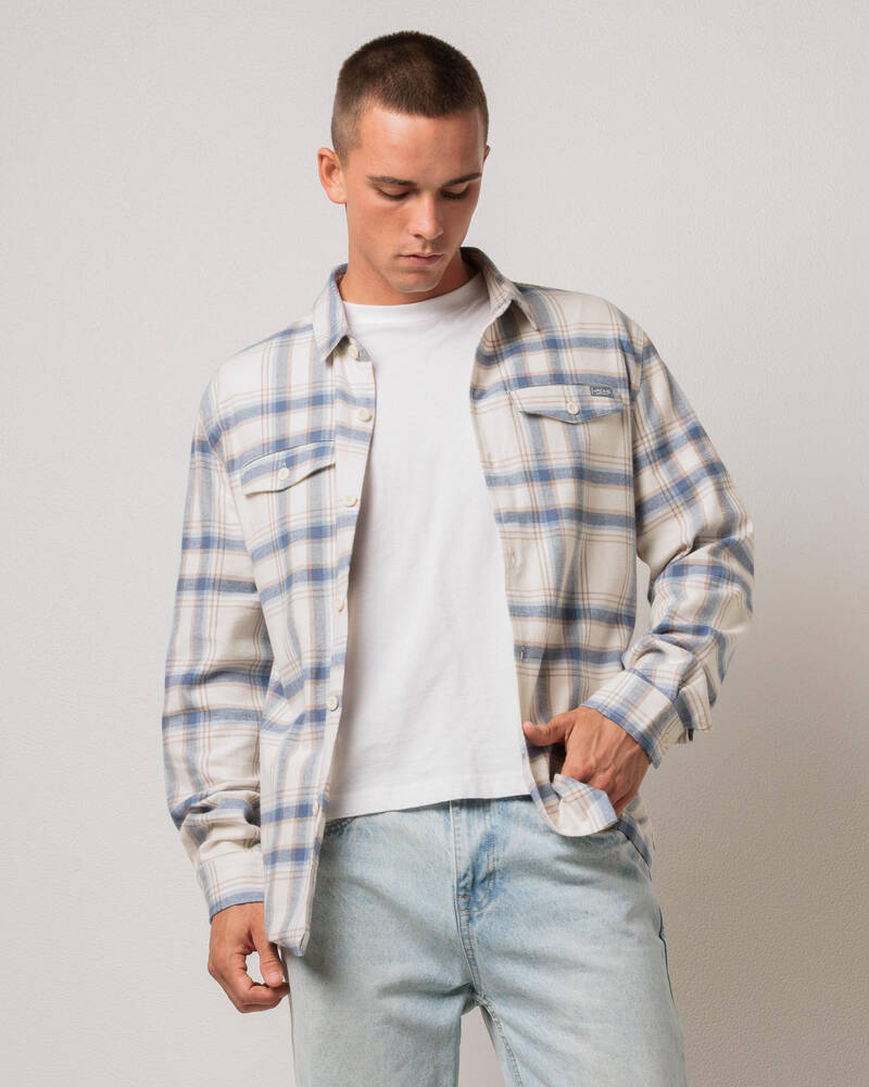 Jacks Torrent Long Sleeve Flannel Shirt for Mens