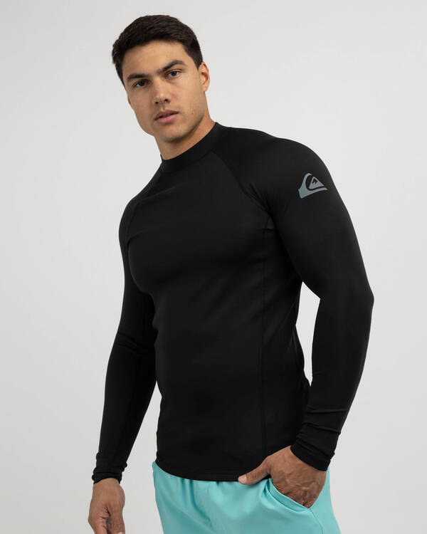 Quiksilver Everyday Heat Long Sleeve Rash Vest for Mens