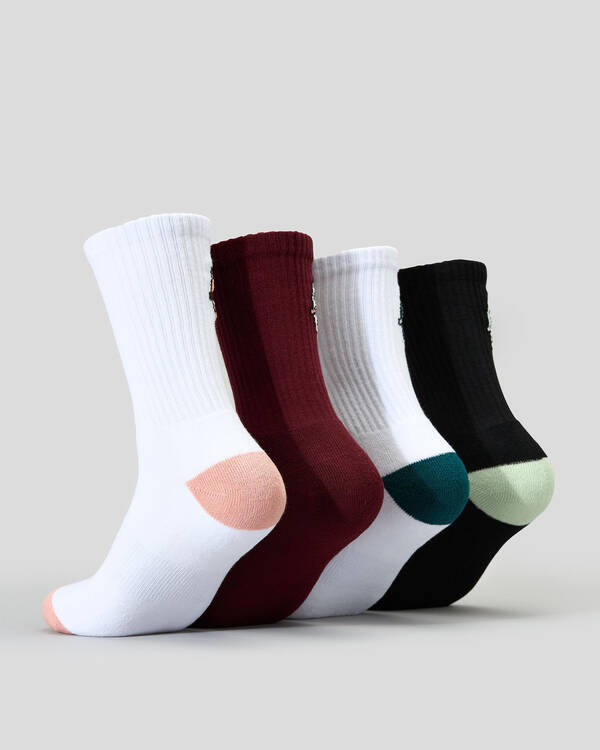 Santa Cruz Women's Pop Dot Crew Sock Pack for Womens
