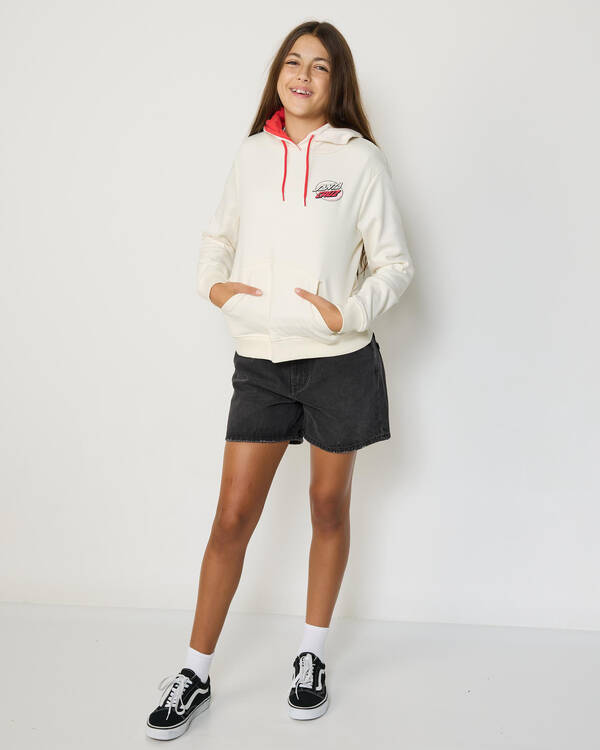 Santa Cruz Girls' Mushroom Wave Dot Splice Hoodie for Womens