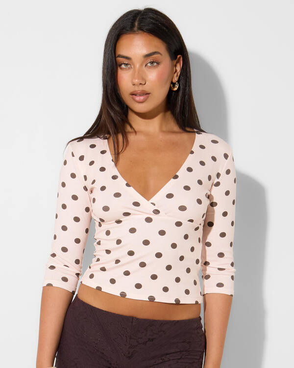 Phoebe 3/4 Top