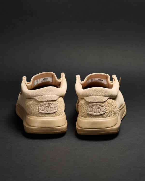 HEYDUDE Wally COMF Suede Shoes for Mens