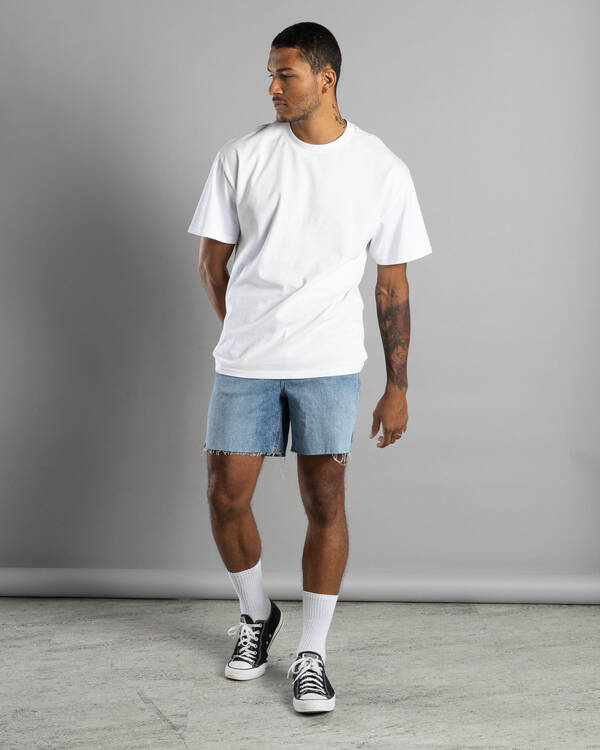 Wrangler Eazy Straight Denim Shorts for Mens