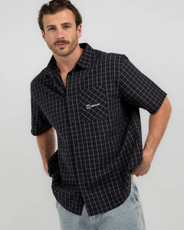 Rip Curl Super Computer Short Sleeve Shirt for Mens