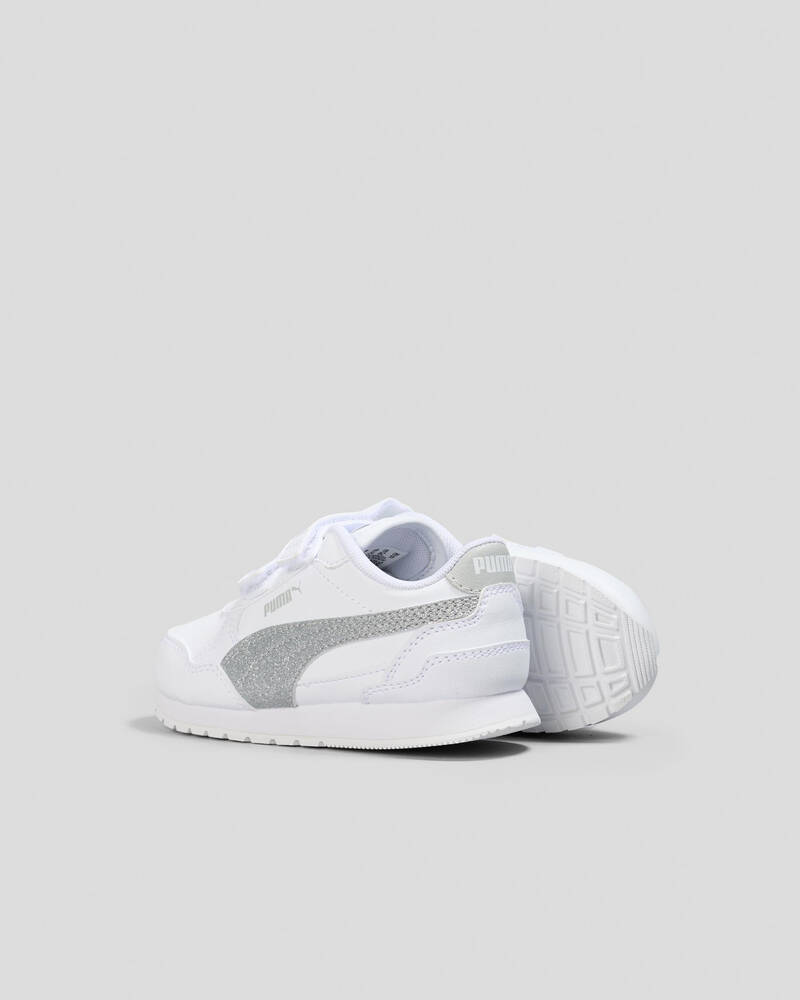 Puma Toddlers' ST Runner V4 SL Glitter V Shoes for Unisex