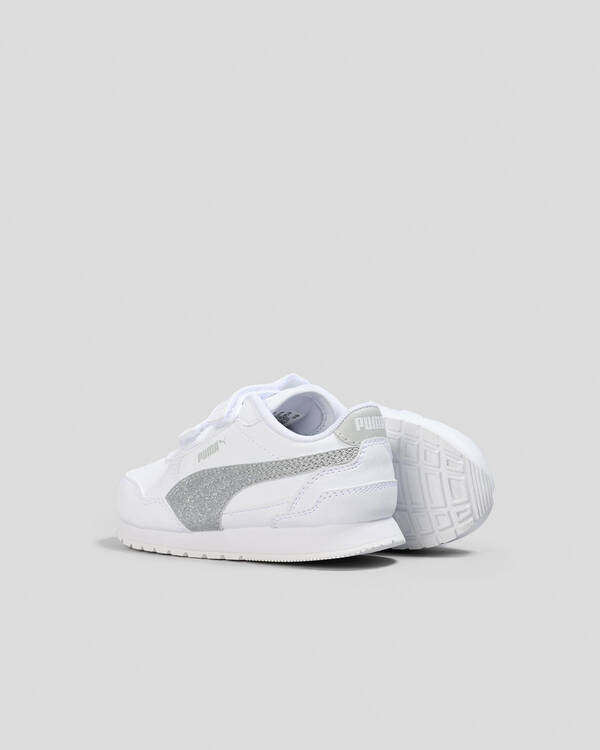 Puma Toddlers' ST Runner V4 SL Glitter V Shoes for Unisex
