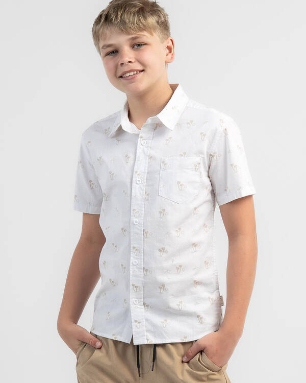 Lucid Boys' Exiled Short Sleeve Shirt for Mens